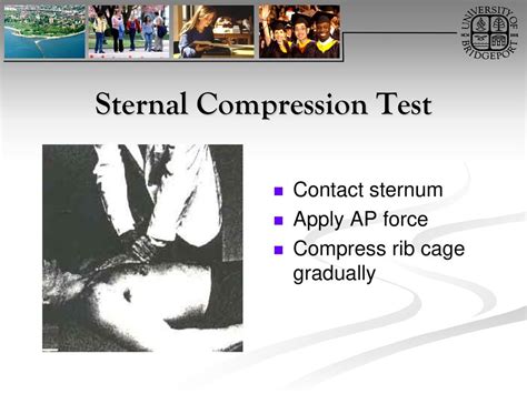 sternal compression test|neurology shoulder test.